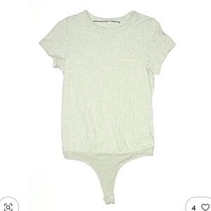 Alexander Wang Light Gray Bodysuit